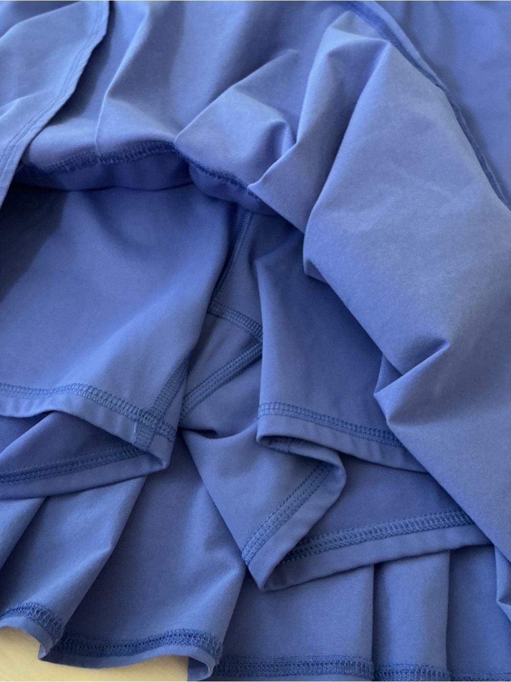 Talbots Performance Interlock Pleated Skort Blue Women’s L - Picture 4 of 10